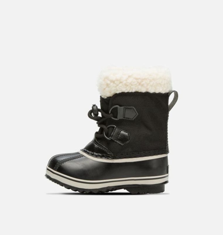 Kids Snow Boots Black - Sorel Childrens Yoot Pac™ Nylon - 168742-MEK